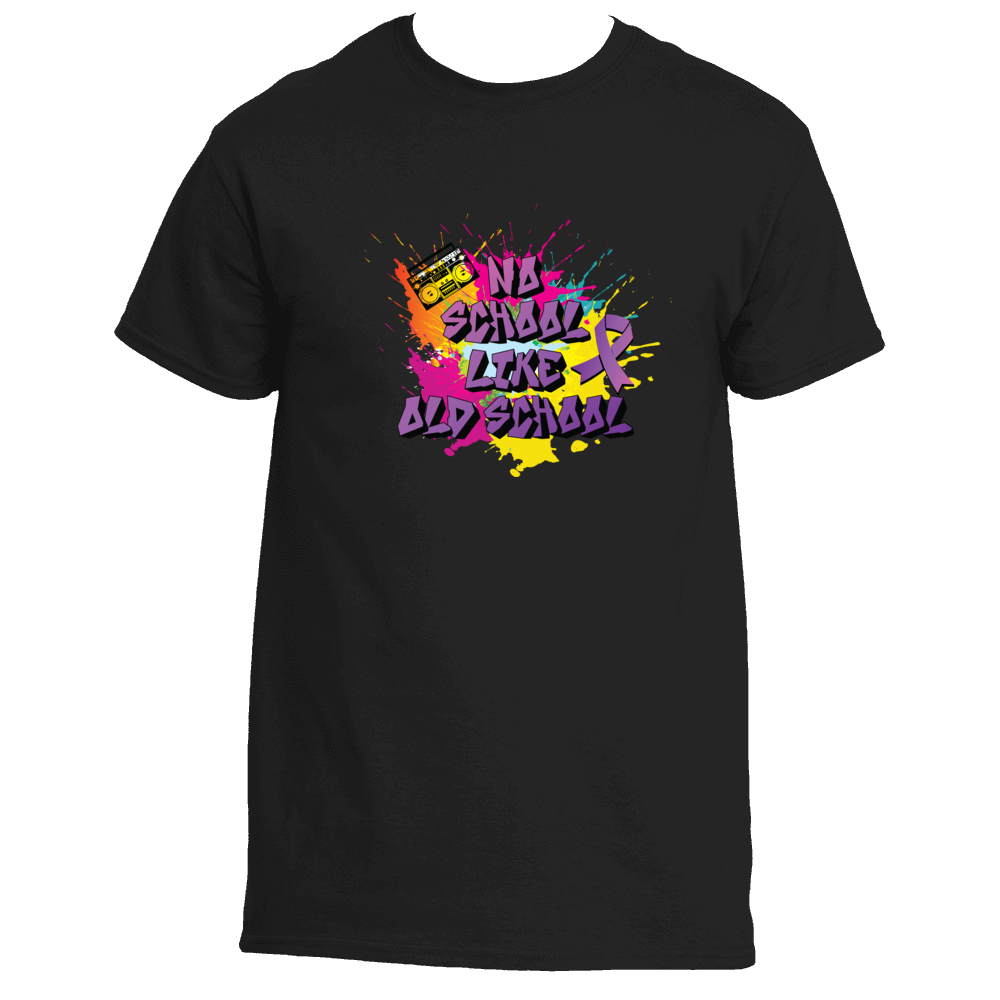 No School Like Old School Men's Tee - Image 2