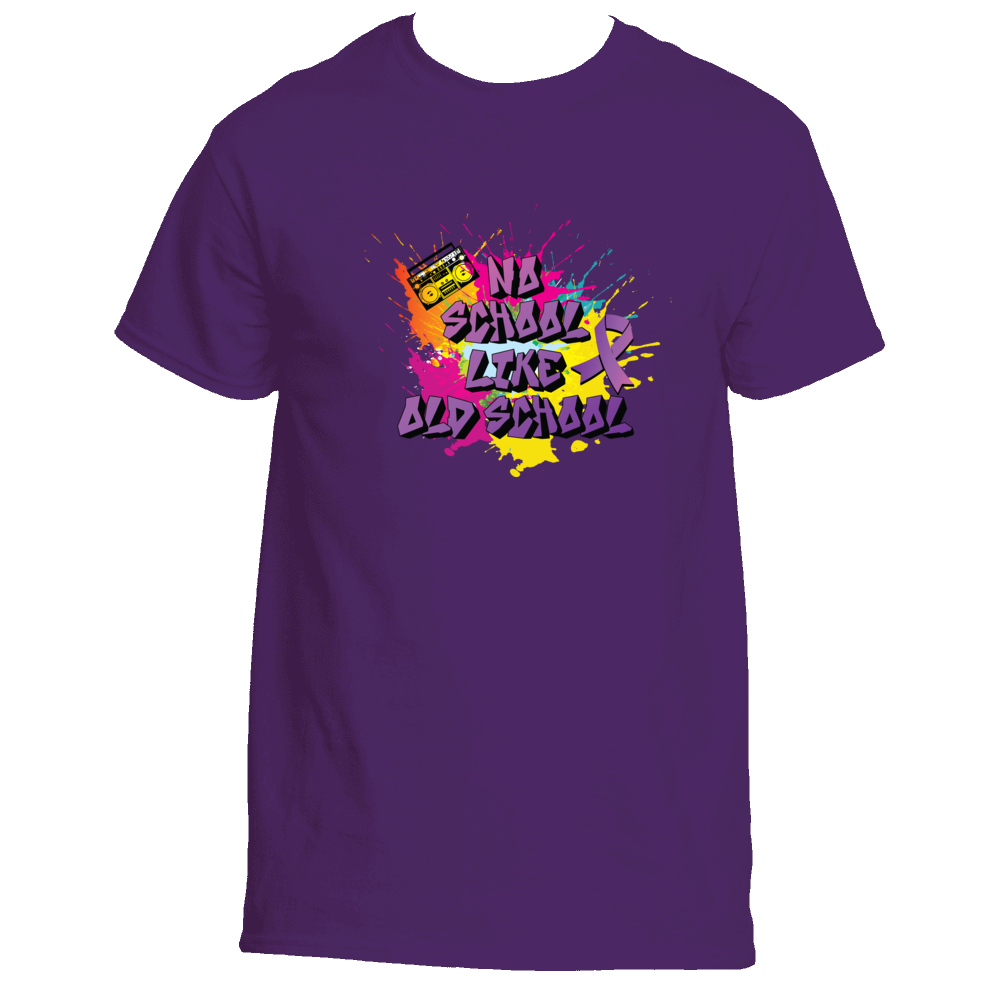 No School Like Old School Men's Tee - Image 3